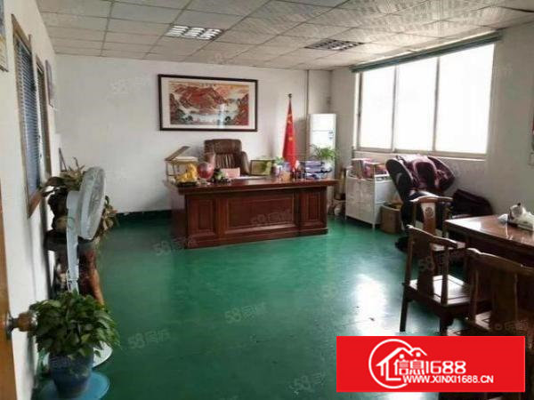 长安厦边楼上新出精装修800平方带办公室厂房出租
