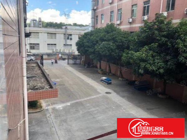 横岗大康社区独门独院厂房8500平方出租，带全新地坪漆