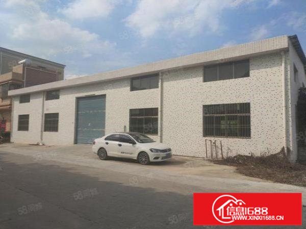 可全天开工大朗黄草朗500平方单层厂房可做污染噪音等