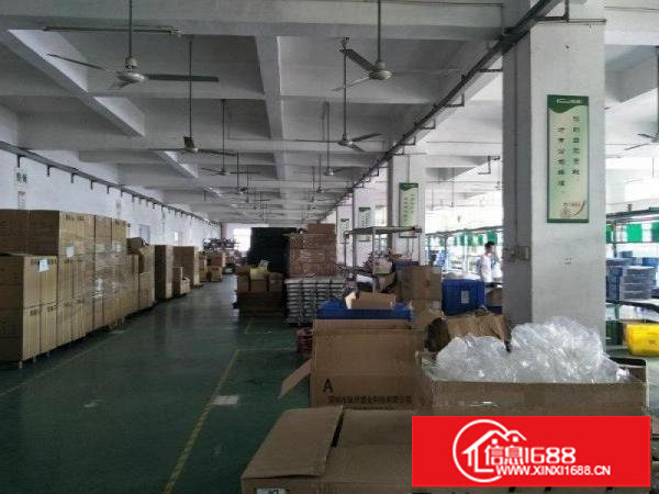 横岗四联独院带装修一层1200平厂房出租可分