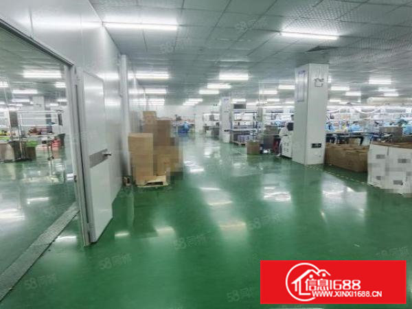 清溪三中新出3楼3000平方厂房出租带装修可做电池