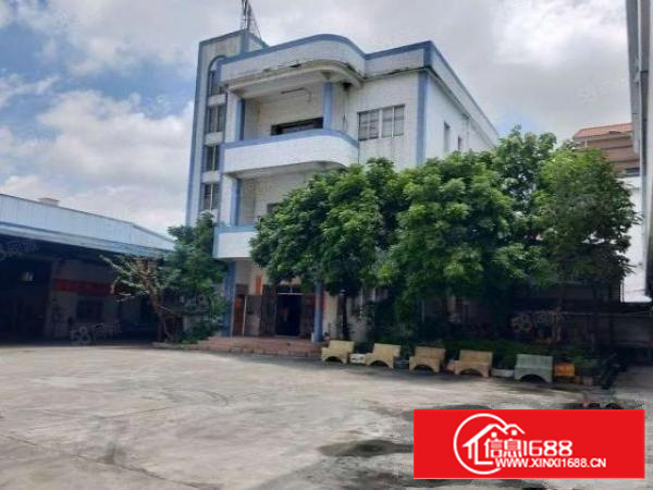 石排塘尾独院单一层厂房3500平方招租，有独立办公楼价格实惠