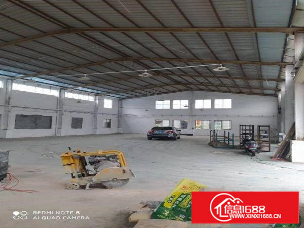 单一层独院钢构铁皮厂房500平出租