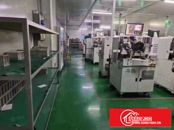 （实拍）石岩汽车站1900平米精装修办公室厂房出租有吊顶