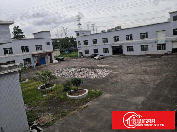 坪山沈海高速路口8300平独院厂房出租，空地4000平