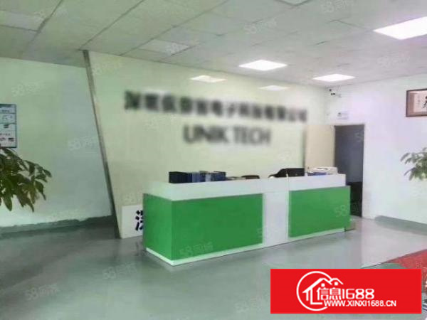 福永和平新出楼上整层1200平米带装修厂房出租