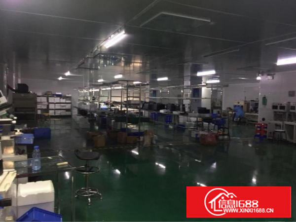 塘厦大屏千级无尘车间1500平无转让费豪华办公室