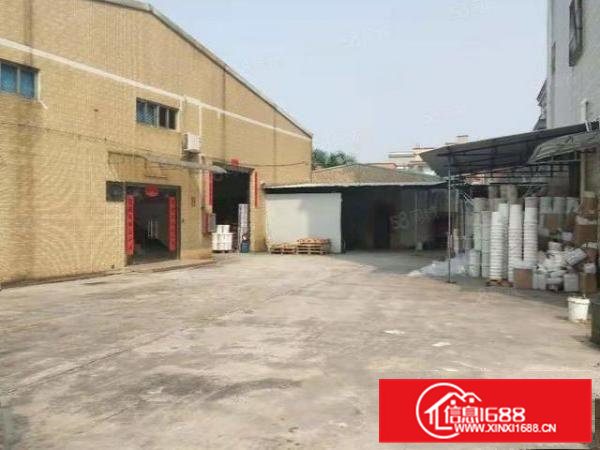 企石新出独院1550平方独院钢构厂房滴水7米，空地大，工业区