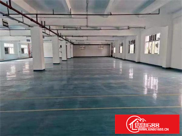 五金塑胶厂分租标准工业园一二楼，每层1000方，黄江田心村