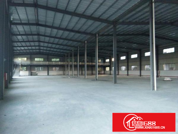 潼侨工业园宏村全新钢构厂房单层高9米4500平招租