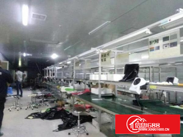 精装修厂房带有无尘车间整层2120平米