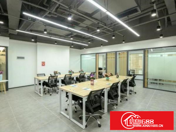 家私全包（业主直租）龙岗10一300平办公室可注册公司