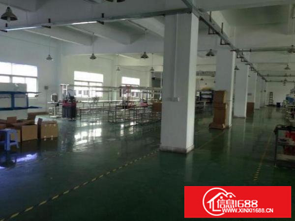 龙岗南联花园式工业园600平米带装修厂房出租