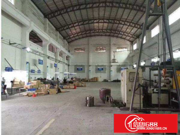 清溪8米高带牛角砖墙厂房550平方出租带牛角