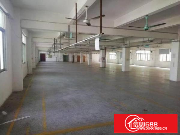 凤岗雁田楼上厂房出租2000平好招工有办公室水电齐全