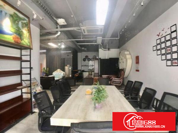 凤岗新出楼上270平方豪华办公室装修拎包入住！