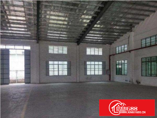 常平卢屋工业区3000平方米钢构厂房招租交通好