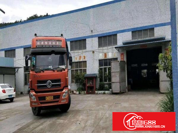 树田工业区4100平方米砖墙到顶带牛角重工业厂房