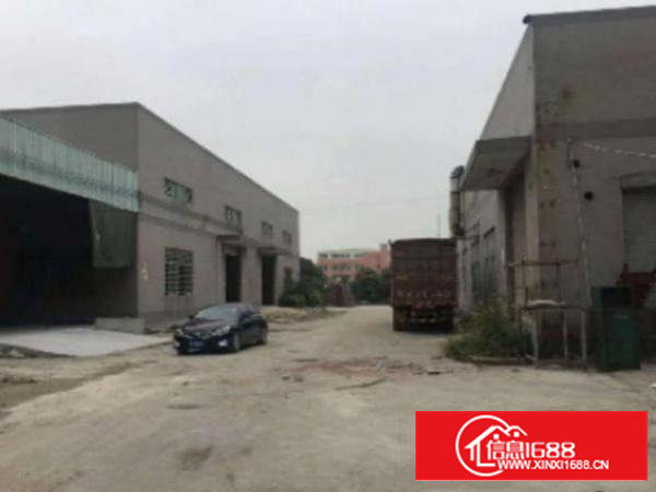 万江工业园9米高单一层1000平方出租电按需宿舍按需空地大