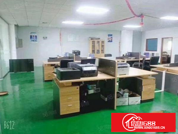 横岗荷坳950平洁净车间单层厂房出租，有红本，交通便利