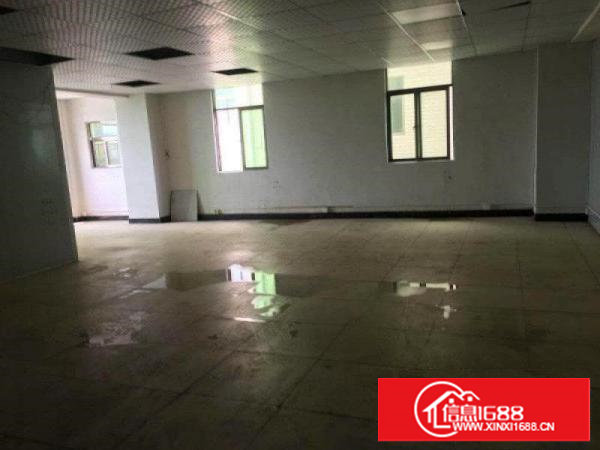 霄边五楼800平精装修带地砖可分租水电齐全厂房招租