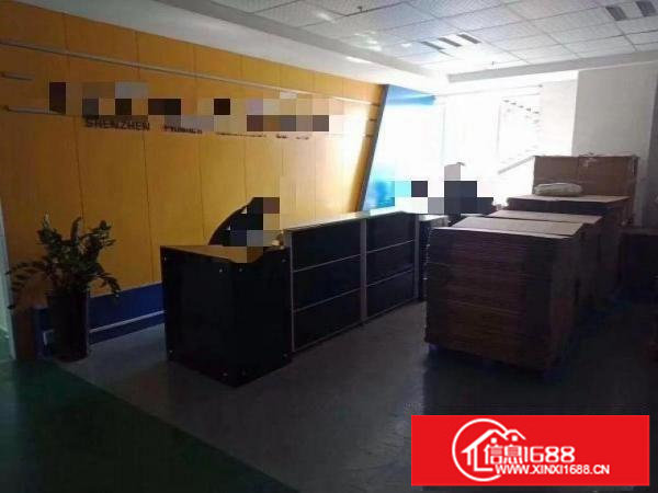 沙井楼上空出1399平带装修无转让费厂房招租