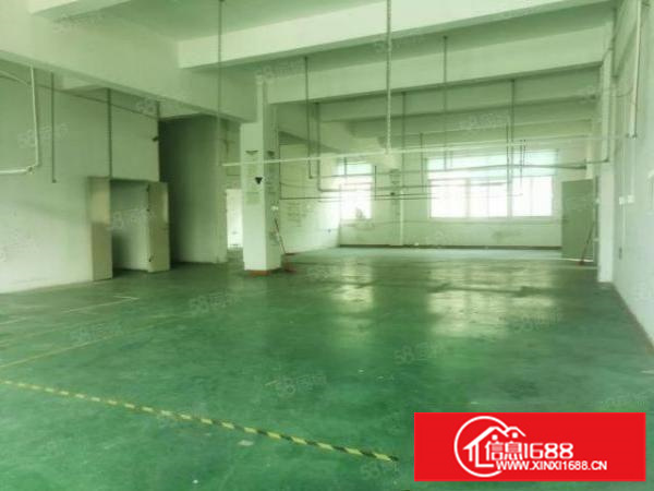 观澜黎光工业区新出楼上单层1000平方带装修厂房16元出租