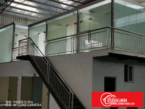 原房东独院钢构厂房1500平米出租清溪三中工业区10米高