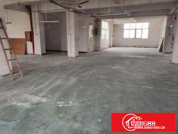 观澜牛湖工业园内500平厂房出租送顶楼两间空间超大分租