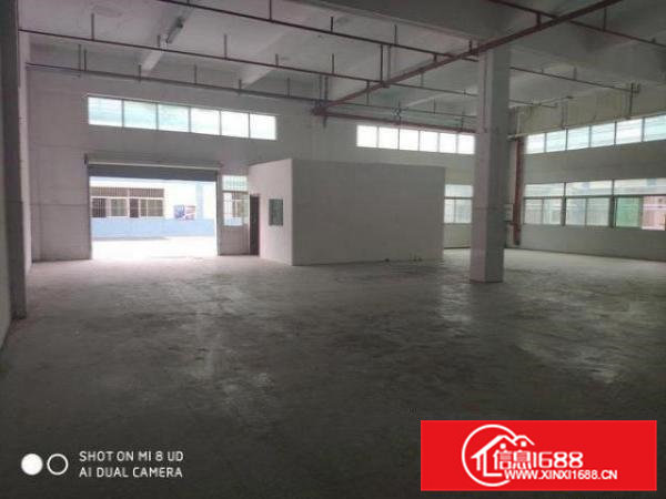 新出凤岗工业园一楼500方带办公室，高度6米，形象好进车方便