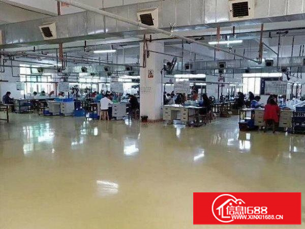 公明李松蓢有实业客分租1楼标准厂房400平，水电齐全，带装修