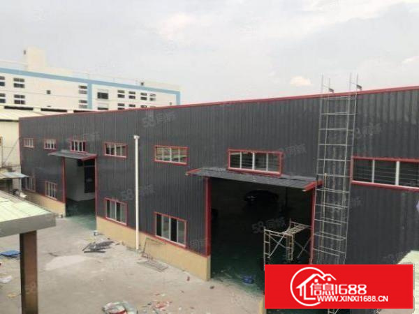 6100方松岗花园式独门独院厂房，带装修空调热水器，地面漆