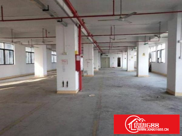 横岗楼上整层面积950方，现成水电线路办公室装修