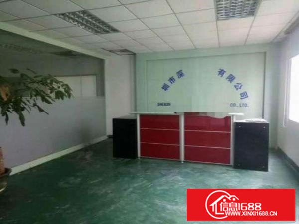 坂田龙壁工业区新出三楼600平带装修厂房招租