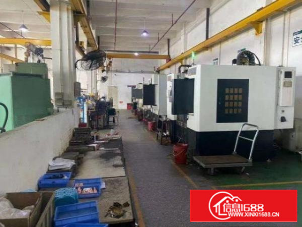 沙井带行车，550平，模具注塑厂房出租