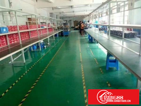 龙岗新生独院带红本厂房楼上1000带装修大小分租