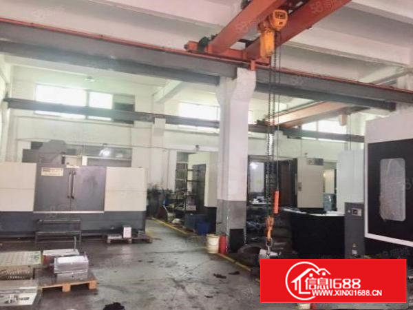 沙井重工业独院4850平厂房出租，有消防喷淋，行车，牛角。。