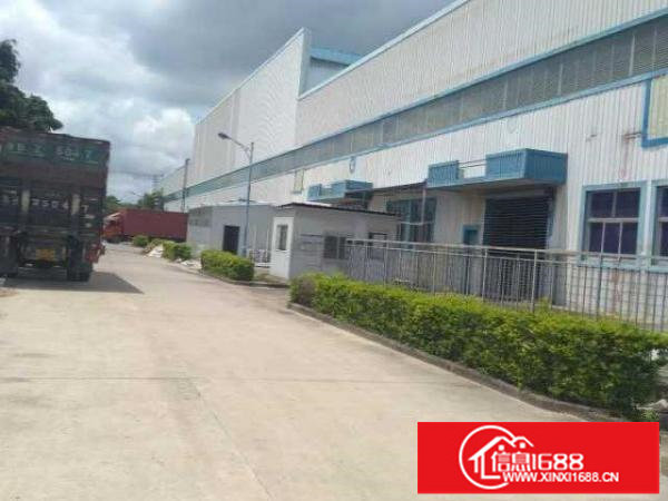 东莞凤岗原房东独院滴水10带行车钢构工业厂房5886平招租