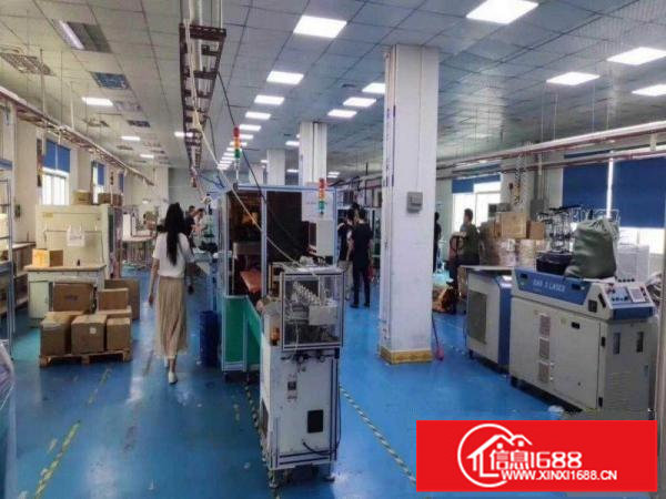 出租龙岗区龙西新出原房东标准厂房楼上1200平有现成装修