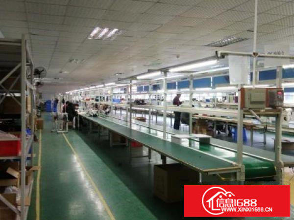 龙岗新生独院带红本厂房楼上1000带装修大小分租