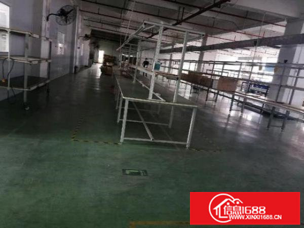 独院厂房三楼整层1200平方米，带装修水电齐全