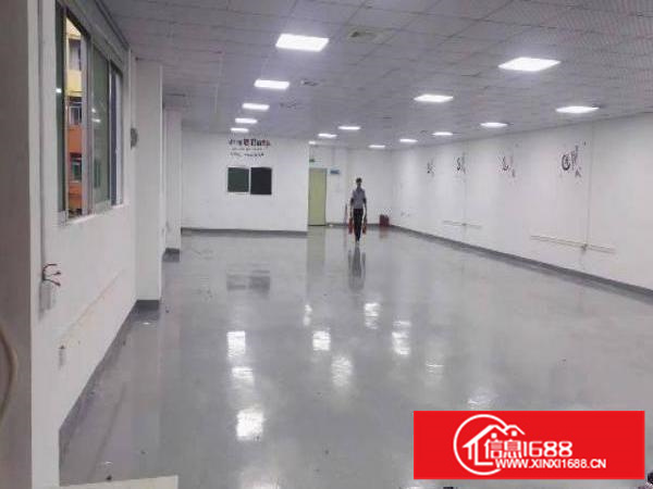 龙岗同乐楼上新出精装修厂房680平方招租带办公室