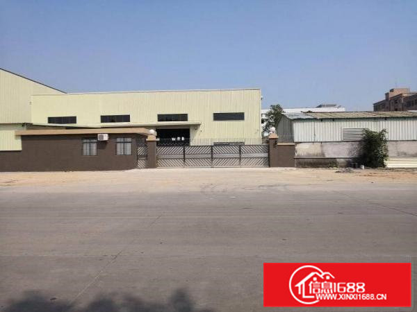 原房东独院单一层钢构厂房1500平方出租