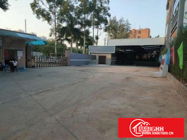 独门独院钢架结构单一层一楼厂房出租2800平方