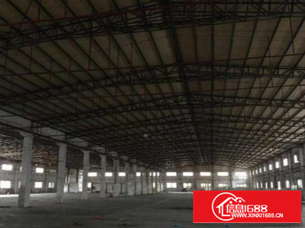 万江严屋大型工业园单一层厂房分租1000平米环城路边