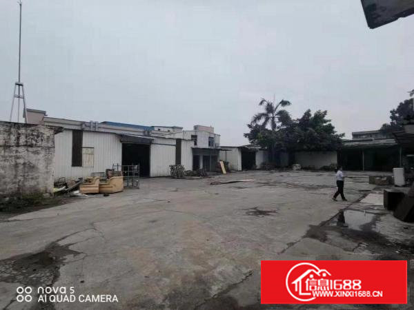 ~可对半分租！四村水电齐800平方单一层钢构厂房！空地超大~