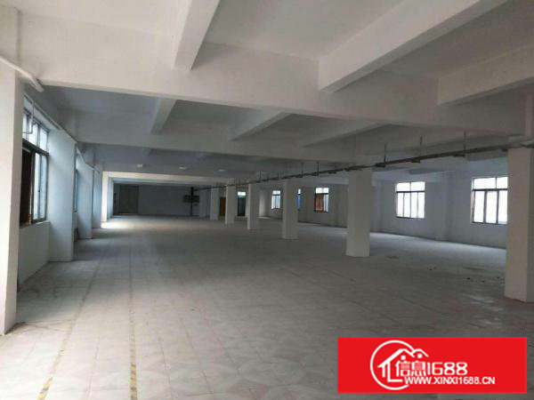 桥头镇工业区原房东独院厂房13层出租3400平方，水电齐全