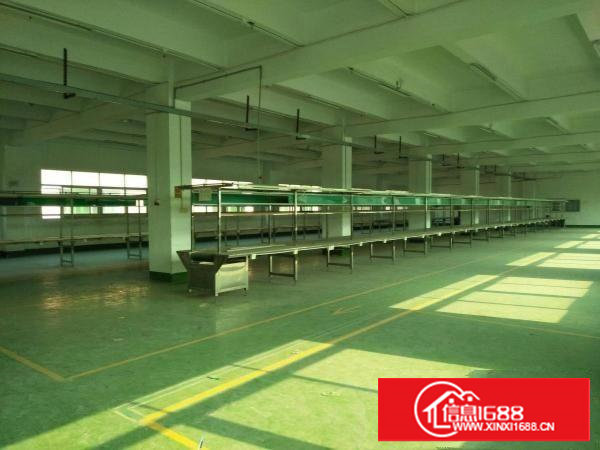 塘厦沙湖楼上1200平方带装修厂房出租