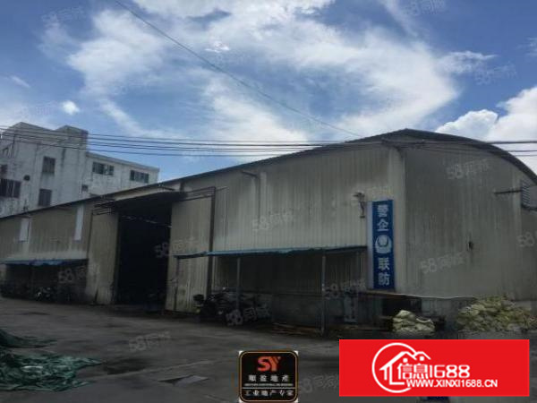 交通方便，大货车可出入，顺德杏坛单一层2000方厂房出租