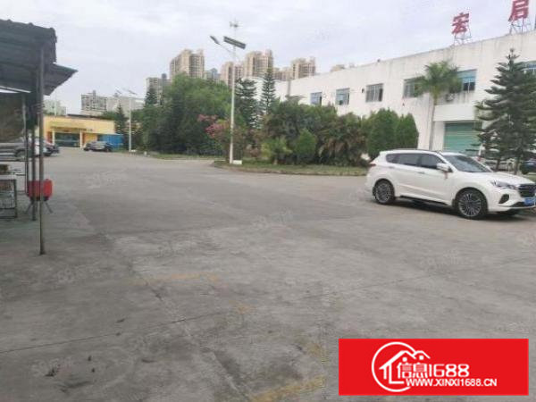 清溪三中原房东超大空地6000平厂房出租带消防喷淋可整租可分